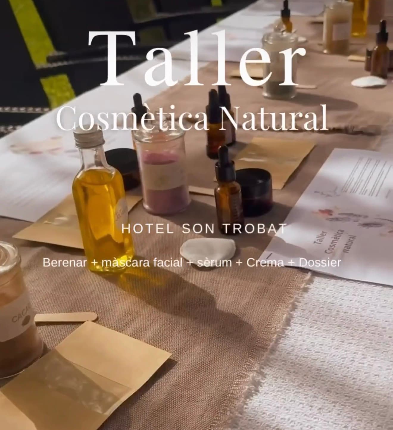 Natural Cosmetics Workshop in Mallorca | Facial Skincare Experience