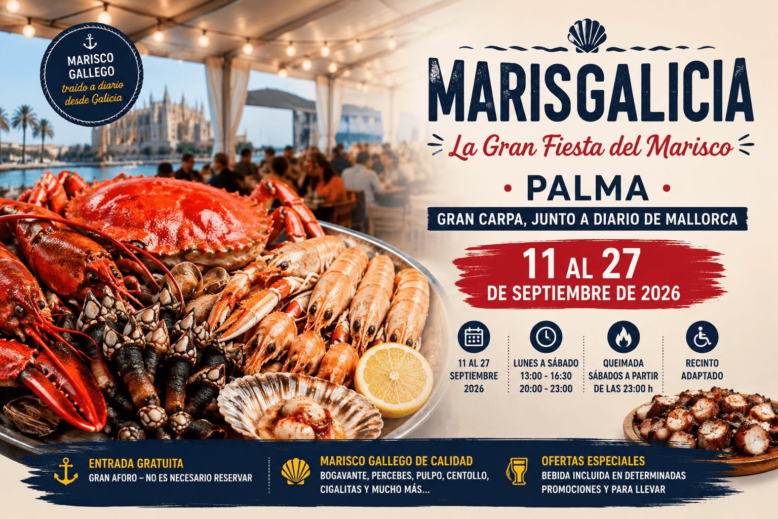 MarisGalicia – La Gran Fiesta del Marisco